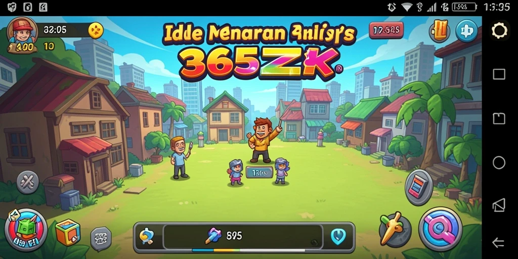 Gambaran menarik dari gameplay Idle di 365ZK.