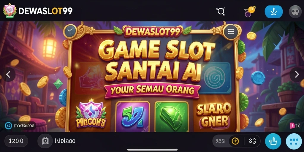 Gambaran gameplay DEWASLOT99 yang menarik dan menghibur.