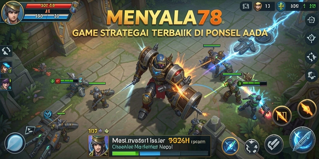 Tangkapan layar MENYALA78 menampilkan strategi seru dan kompleksitas permainan.