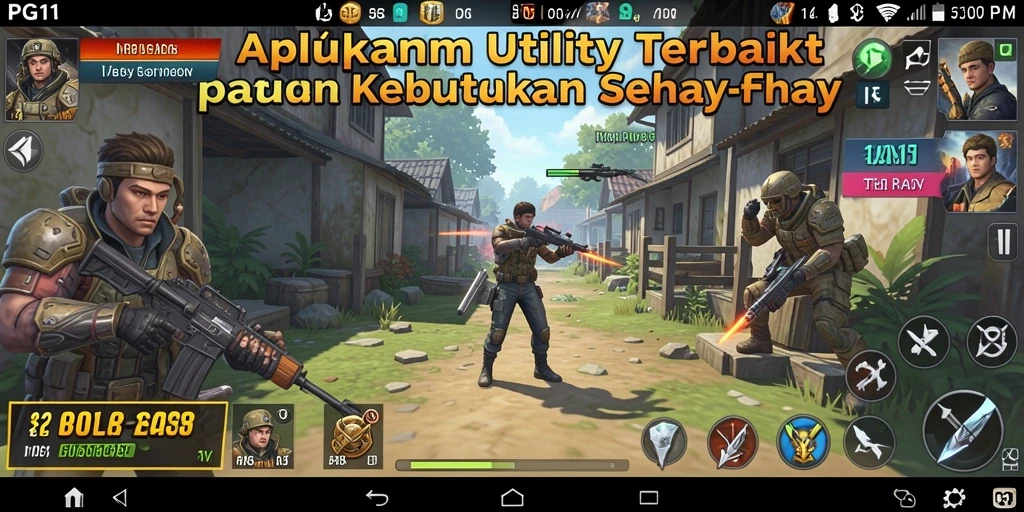 Screenshot PG11 menunjukkan antarmuka pengguna yang informatif dan mudah dinavigasi.