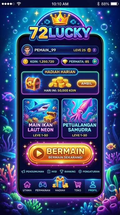 Proses unduh aplikasi yang cepat dan efisien di 72lucky.